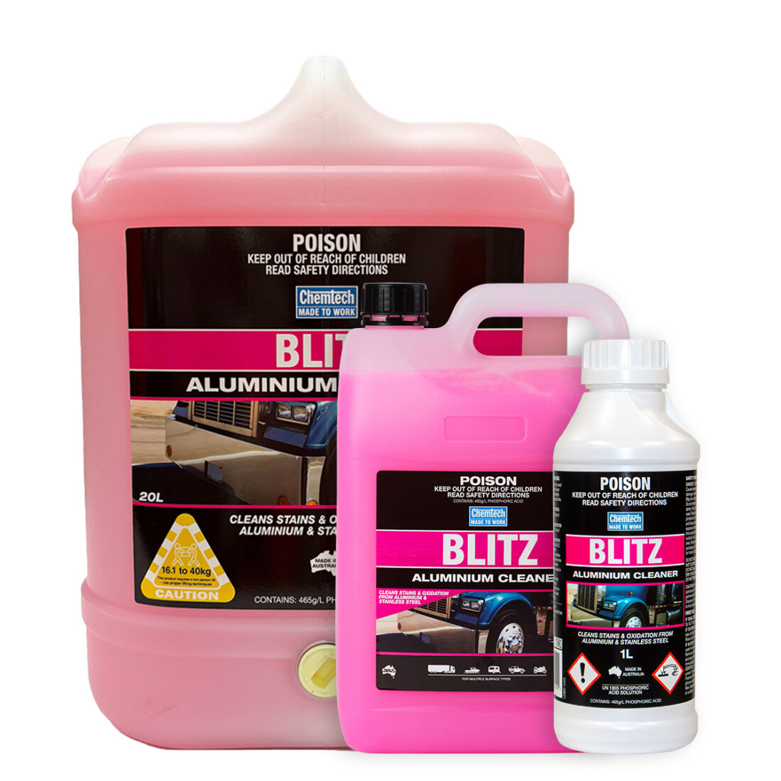 Blitz Aluminium Cleaner Family Image