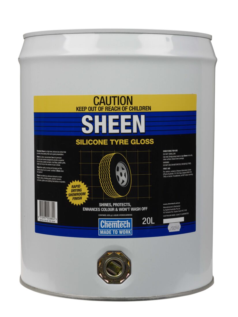 Csh 20l Sheen Tyre Shine 20l Front