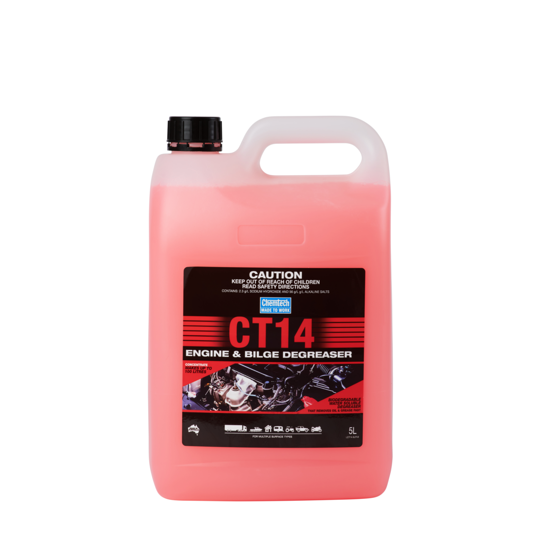 Ct14 5l Engine And Bilge Degreaser 5l Front