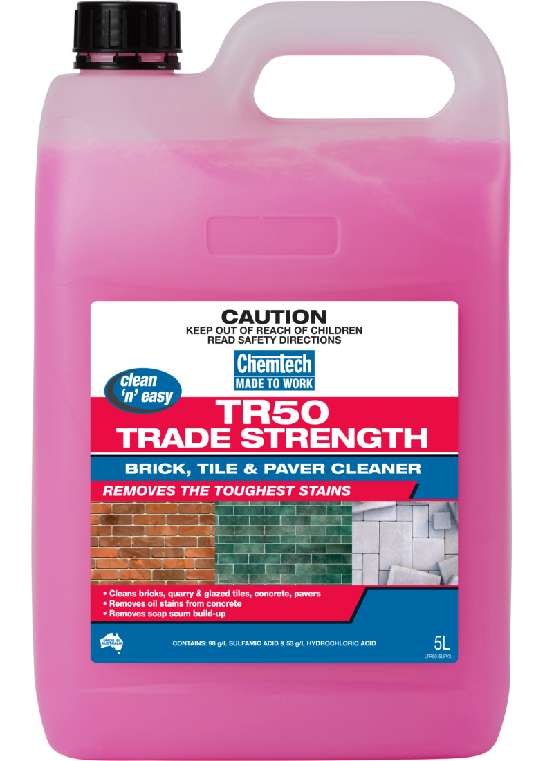 Tr50 5l Cne Tr50 Brick Tile Paver Claner 5l Front